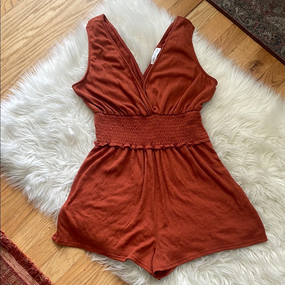 Urban Outfitters Terracotta Textured Top